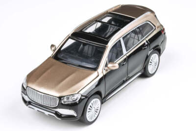 PARA64 Mercedes-Benz Maybach GLS 600 Black Gold X167 1:64 Car Paragon PA-55303