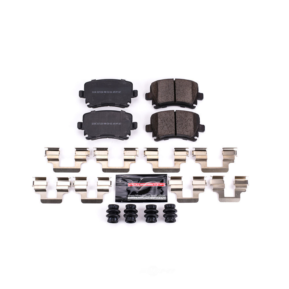 PowerStop Brake Pad Set | 2008–2012 Audi R8 Rear (Z23-1155) main image 1