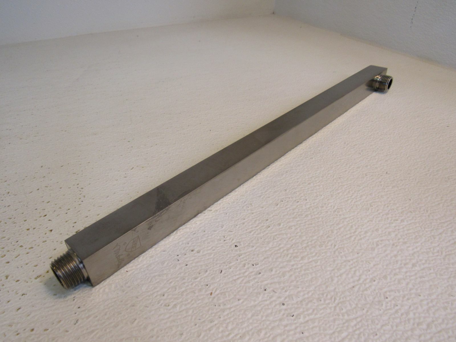 Mirabelle Rainfall Shower Arm Brushed Nickel Modern MIRRSA180SBN Brass