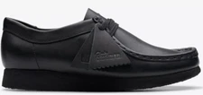Clarks Wallabee Black Leather - 26168045 - KID'S / JUNIORS