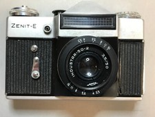 ZENIT E Vintage USSR Russian RF 35mm camera Lens INDUSTAR -50-2 Nr.71038997