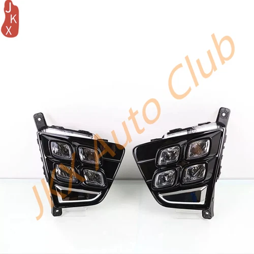 For HY Creta ix25 2014 2015 2016 DRL LED Daytime Running Lights Fog Lamps - Foto 4 di 8