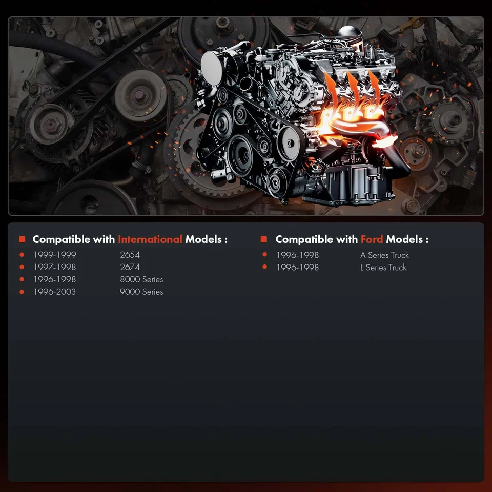 Sensor de temperatura para camioneta Ford Freightliner International Kenworth Sterling Foto 2 de 4