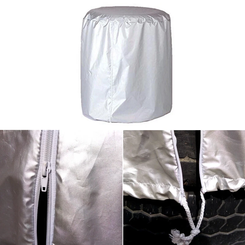 Bolsa de almacenamiento de neumáticos de repuesto para llantas de coche 1 pieza a prueba de lluvia/polvo cubierta protectora de temporada Foto 2 de 4