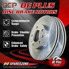 Rear Pair Disc Brake Rotors for Jaguar E S Type V12 XJ12 XJ6 XJS BCP Brand