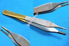 T/C GERMAN GRADE  ADSON BROWN TISSUE FORCEPS 4.75" WITH TUNGSTEN CARBIDE INSERTS