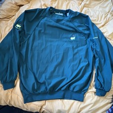 Vintage Slazenger PGA Golf Masters Golf Shop Staff Pullover Adult Large Green