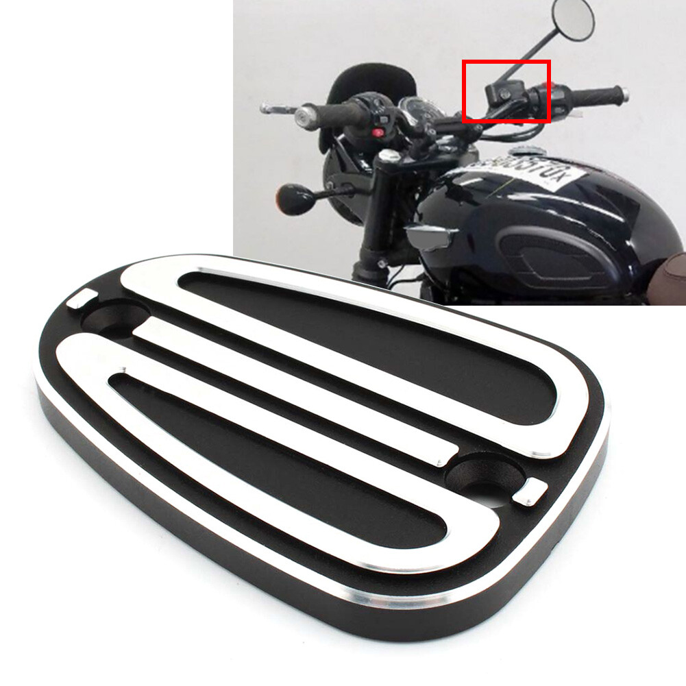 3D CNC Aluminum Brake Reservoir Cover For 2008-2017 Honda CBR1000RR – Front & Rear Set, Anodized 2 thumbnail image