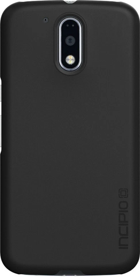 NEW Incipio Feather Series Slim Hardshell Case for Motorola Moto G4 Matte Black - Image 2 of 3