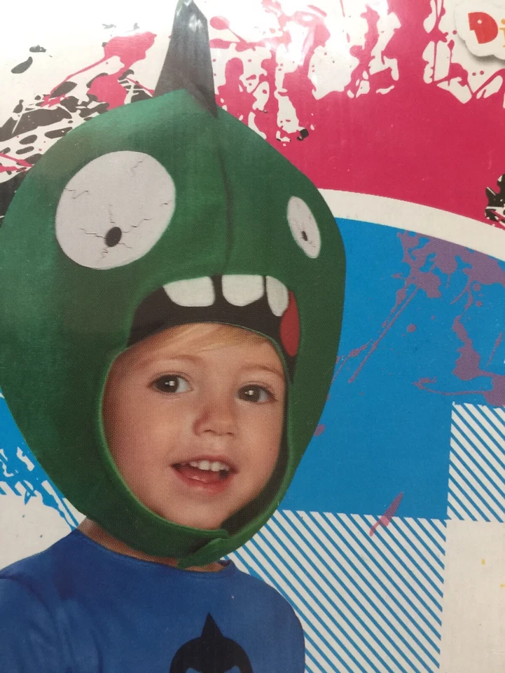 Nuevo de Lote Antiguo Disfraz Zombie Punk Halloween Talla Pinta Punks 2T Foto 2 de 4