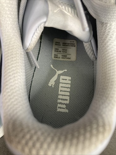 Zapatillas deportivas Puma Smash de cuero halógenas azules azules claras para mujer talla 9 usadas en excelente estado con caja - Imagen 13 de 17