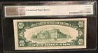 1934A $10 North Africa Note WWII Emergency Issue PMG 35 EPQ Circulated — photo 2