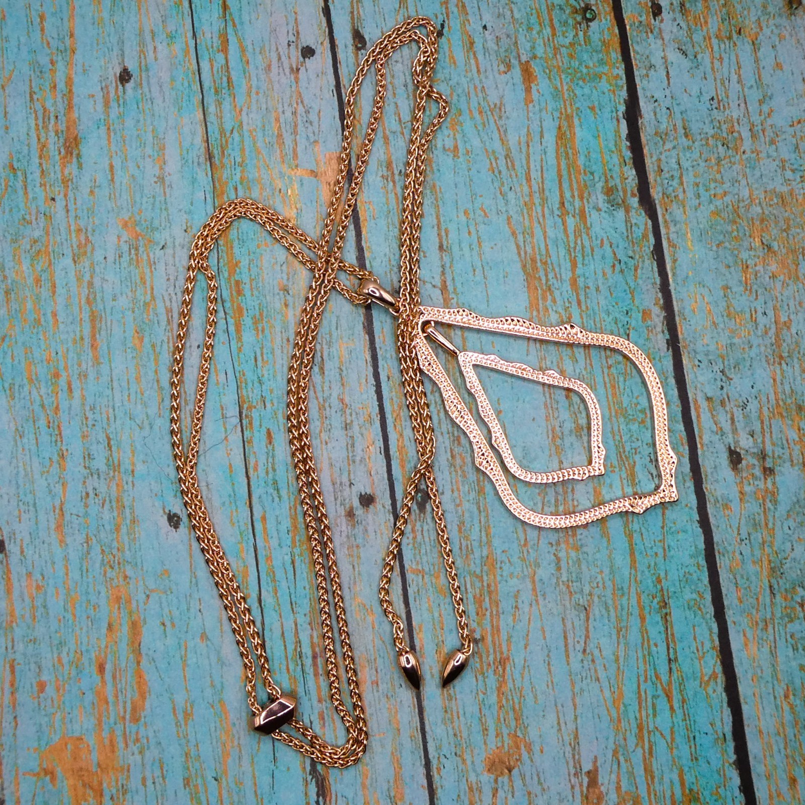 Kendra Scott Simon Pendant Statement Adjustable 3… - image 2