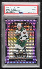 2020-21 Upper Deck Allure Purple Diamond 10/10 Ryan Suter #15 PSA 9 MINT 16vq