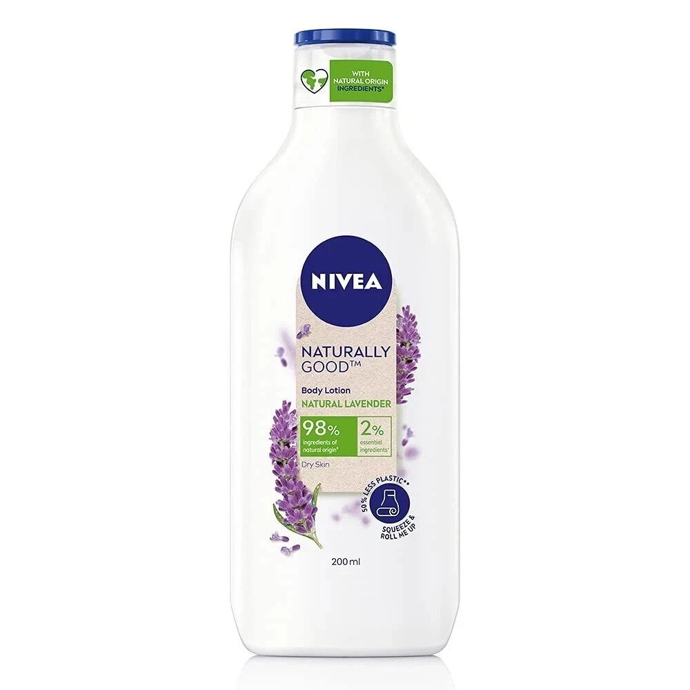 Nivea Naturally Good Lavender Body Lotion 200ml Free Global Shipping