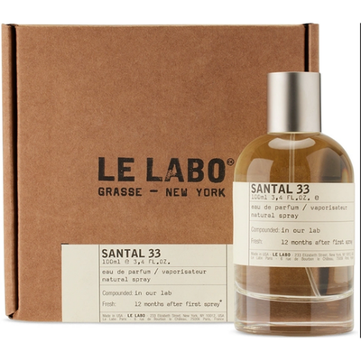 Le Labo Santal 33 Unisex EDP Perfume Spray 3.4 fl oz / 100ml New