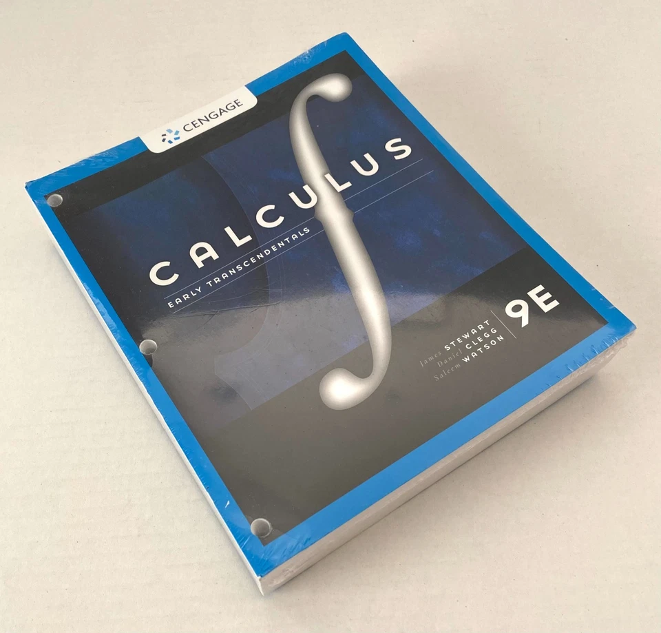 NEW SEALED Calculus: Early Transcendentals 9th Edition Loose Leaf Stewart Clegg - Image 2 of 4