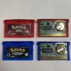 Pokémon Ruby Pokemon Sapphire GBA Authentic Lot New Batteries Saves Nintendo