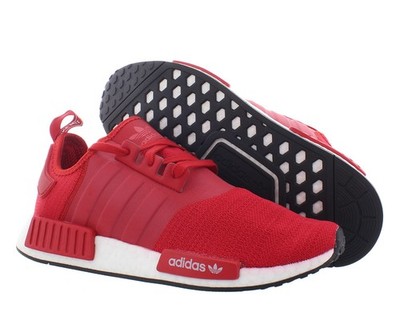 Adidas Nmd_R1 Mens Shoes Size 8.5, Color: Scarlet/Cloud White/Core Black