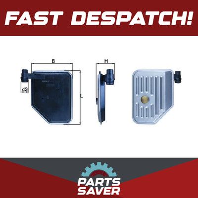 Automatic GearBox Oil Filter fits HYUNDAI TRAJET FO 2.0 2.7 2.0D 00 to 08 Mahle