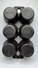 Rare Vintage GRISWOLD No. 18 Cast Iron 6 Cup Muffin - Popover Pan 6141 Bakeware