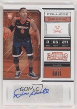 2018 Panini Contenders Draft Picks College Ticket Devon Hall #116 Auto 6fs