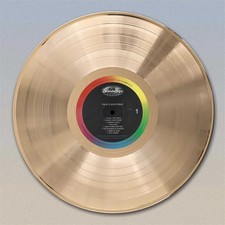 Beastie Boys "Paul's Boutique" Gold LP Record wall art