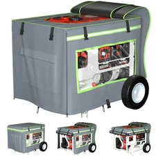 Generator Covers While Running, 32"L x 24"W x 24"H Heavy Duty Waterproof Gene...