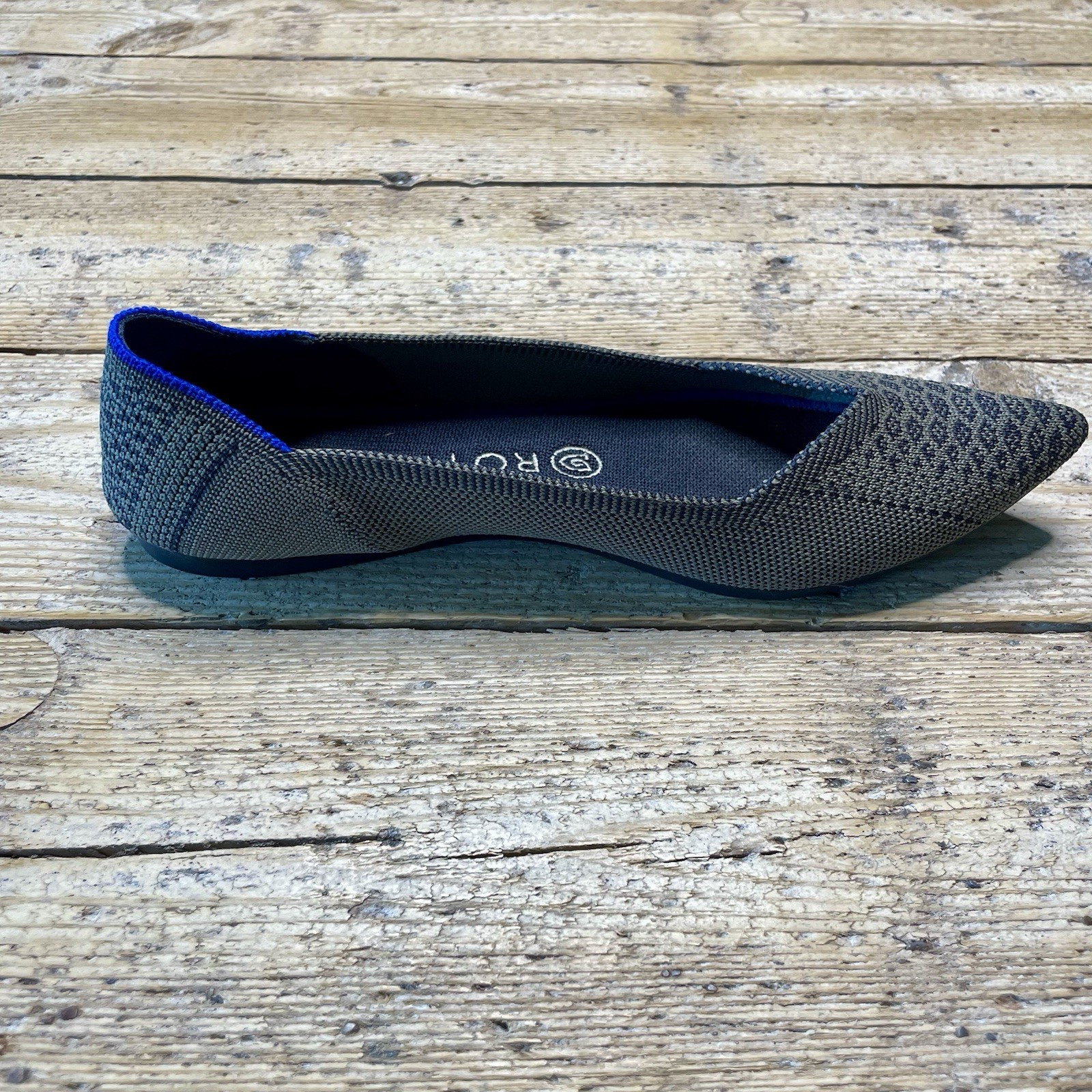 Rothy’s The Point Flats Walnut Python Brown Black… - image 5