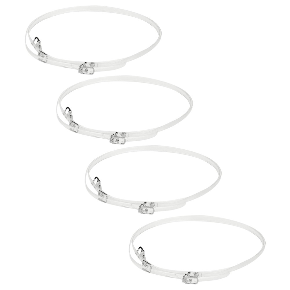 APL 4 paia di grembiuli alti con lacci resistenti al tallone donna tacco alto cintura cinghia per