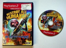 Destroy All Humans! Greatest Hits PlayStation 2 PS2 Video Game