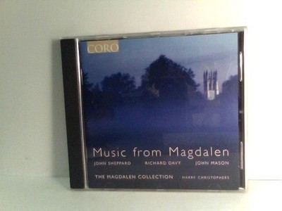 Music from Magdalen Christophers, Harry, John Sheppard and Richard Davy: