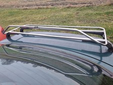 Peugeot 306 Cabriolet - Portapacchi posteriore in acciaio inox grande, puntoni di montaggio