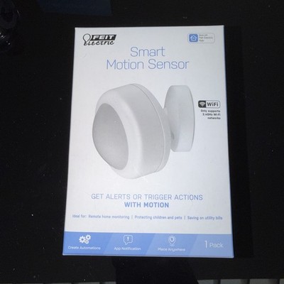 New SMART MOTION SENSOR Wi-Fi FEIT Electric App Get Alerts SECURITY