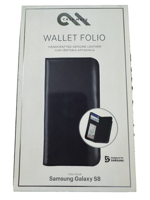 Case-Mate Wallet Folio Case for Samsung Galaxy S8  - Black