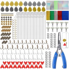 Spinner Making Kit DIY Fishing Lure Spinnerbaits Spoon Rigs Kit Colorado Spin...