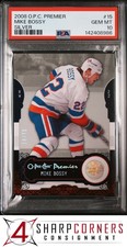 2008 O-PEE-CHEE PREMIER SILVER #15 MIKE BOSSY HOF #/75 POP 1 PSA 10