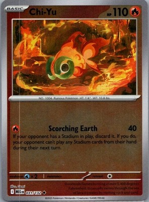 Chi-Yu Uncommon ME01: Mega Evolution 031/132 NM
