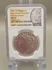 2021-O Morgan Silver Dollar New Orleans Privy Mark First Day Of issue NGC MS 69
