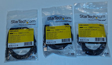 Lot Of 3 StarTech 10ft Micro USB Cables - USB A Male to Micro B Male Cable