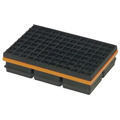 Mason Industries 2Lvp1 Vibration Isolation Pad, 4X4x1 1/4 In