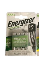 Energizer Accu Rechargeable Universal AAA700mAh, 4pk 6.49 per battery