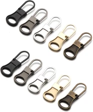 Zipper Pull Replacement for Jacket, Perfect for Small Hole Zippers, Detachable S