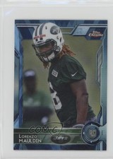 2015 Chrome Mini Rookies Hot Box Blue Diamond Refractor Lorenzo Mauldin #174 3a3