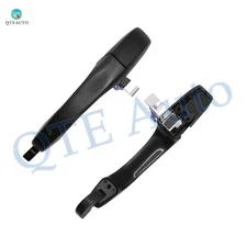 Pair of 2 Rear Left-Right Side Exterior Door Handle For 2007-2017 Jeep Patriot