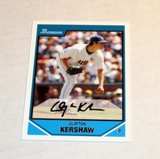 Clayton Kershaw Rookie Cards and Autograph Memorabilia Guide 24