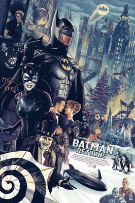 Batman Returns (1992) 11x17 Poster   Collector s Print Classic Movie Wall art