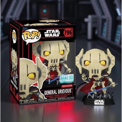 Funko Pop! Star Wars General Grievous #796 LE 9500 Evend Exclusive  IN HAND 