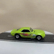 Hot Wheels 100% GM Performance Parts ‘67 Chevy Camaro Light Green w/RR 1:64 NM