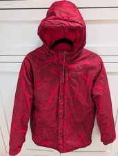 Columbia Lightning Lift Red Snow Ski Jacket Boys XL Kids 18 20 Winter Coat